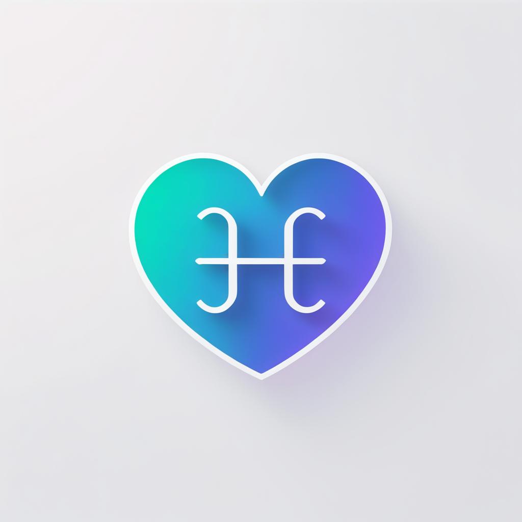 Elegant Minimalist Heart Logo Design