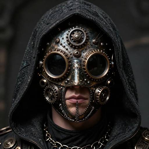 Steampunk Desert King Portrait