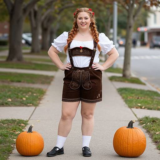 Plus Size Oktoberfest Costume Photo