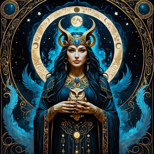 Surreal Hekate: Mystical Nightscape Surreal Hekate: Mystical Nightscape