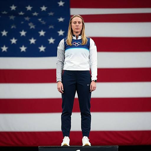 Confident Lauren Boebert at Podium