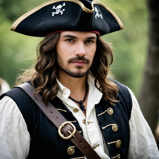 Colonial Pirate Costume: Male Portrait