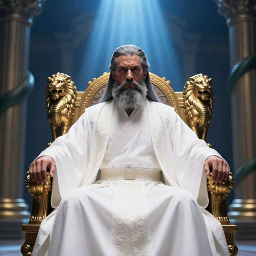 Majestic Throne of the Wise Elder