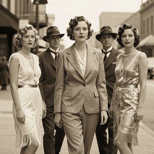 1930s Vintage Style Portrait