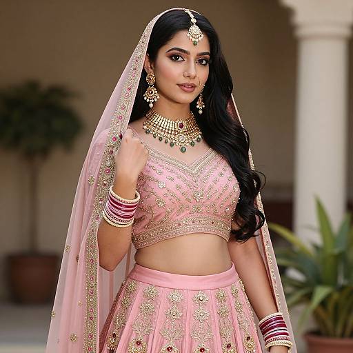 Elegant Lehenga Design for Diwali