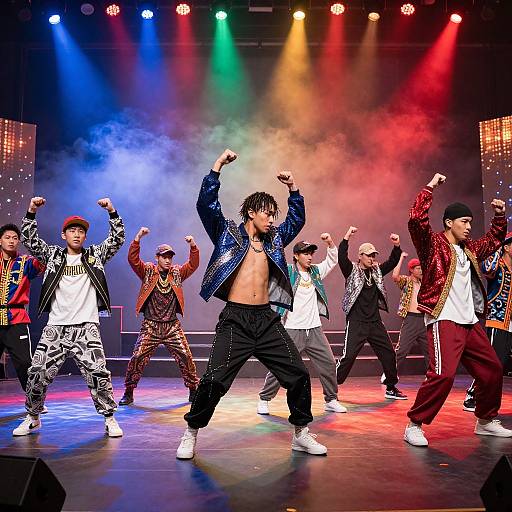 Vibrant Surprise Dance Outfit Showcase