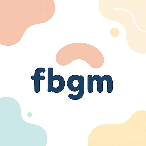 Abstract Fluid FBGM Logo Design