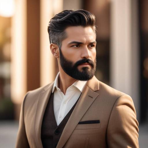 Cinematic Portrait of a Stylish Man