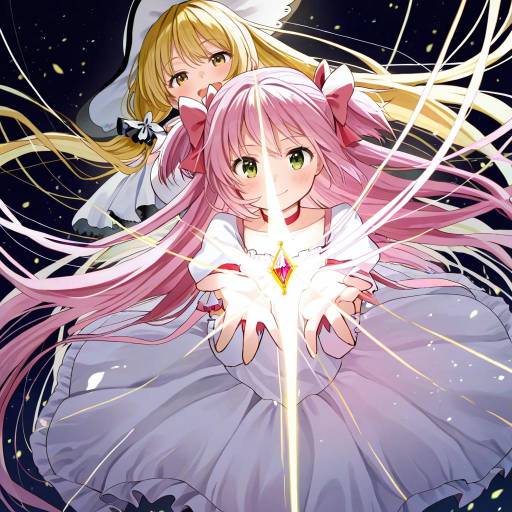 Illustration of Anthony (madoka magica), mahou shoujo madoka magica in the style of Tamagogayu1998