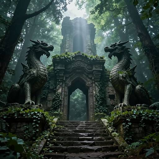 Enchanted Drachenschanze Dragon Ruins