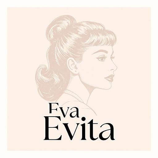 Minimalist digital drawing of a woman with wavy hair in profile, in soft pink, with 