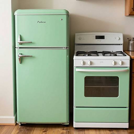Cozy Kitchen with Catalina Green Appliances