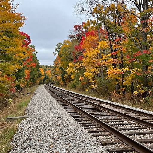 Fall Foliage at Tennessee Valley Railroad