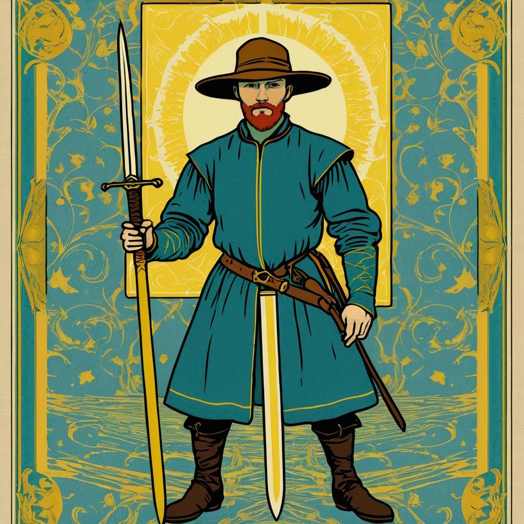 Vincent van Gogh Tarot Card Design