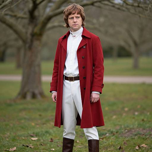 Man in Frodo-Inspired Costume