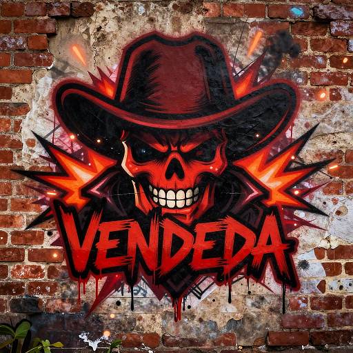 Vibrant Graffiti Vendetta Logo
