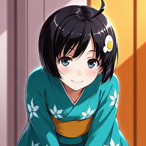 Illustration of Araragi tsukihi, monogatari (series) in the style of Lokulo no mawashimono