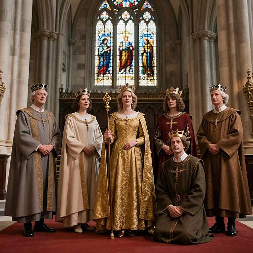 Regal Court in a Gothic Cathedral