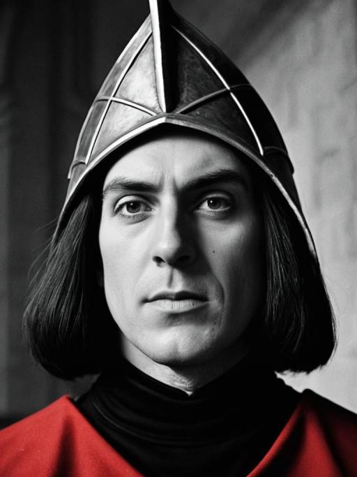 Man in Lord Farquaad Cosplay Costume