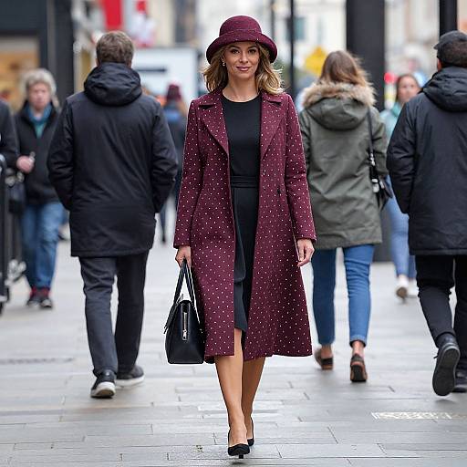 Stylish Woman on Manchester Street