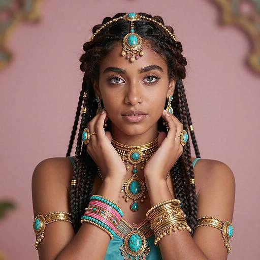 Elegant Portrait of a Young Woman