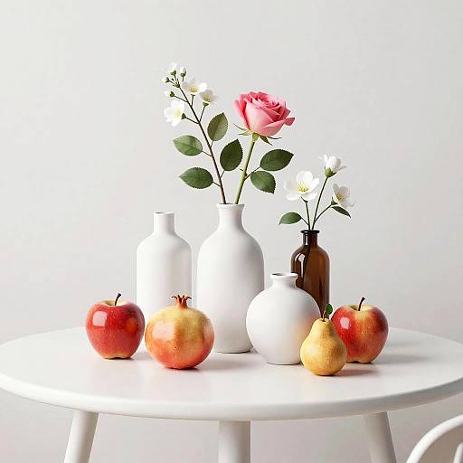 Scandinavian Minimalist Floral Still-life