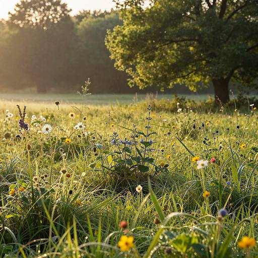 Tranquil June Countryside Morning
