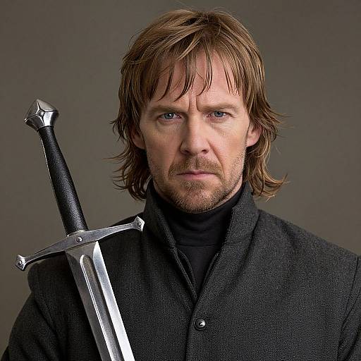 Tywin Lannister Sword Cosplay Close-up