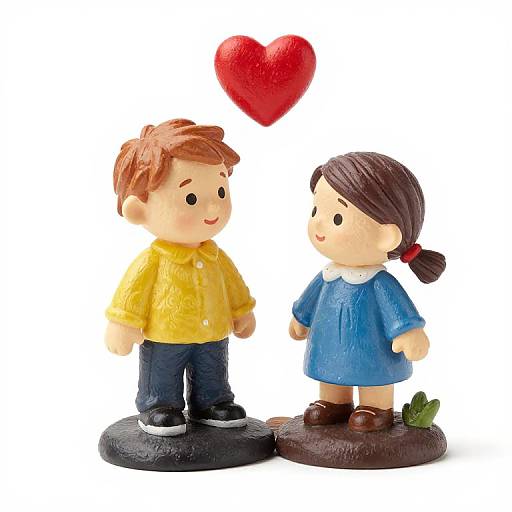 Schleich Kim Couple Figurine Love