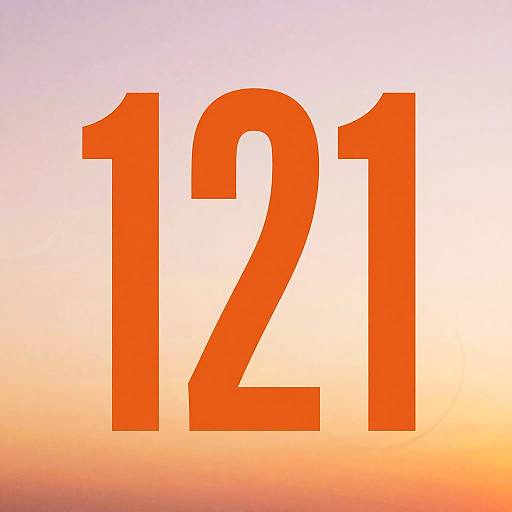 Modern Minimalist Bold 121 Poster