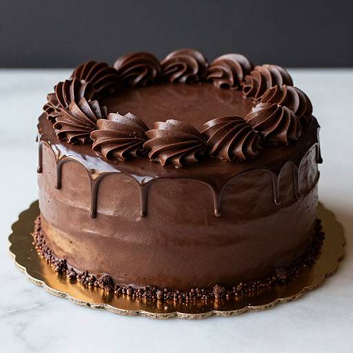 Delicious Chocolate Fudge Cake