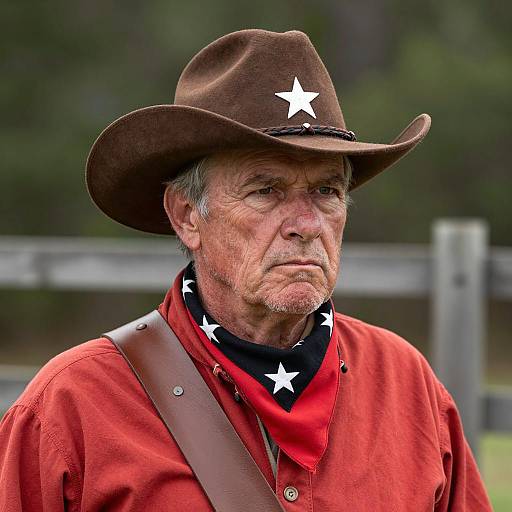 Realistic Portrait of a Confederate Soldier