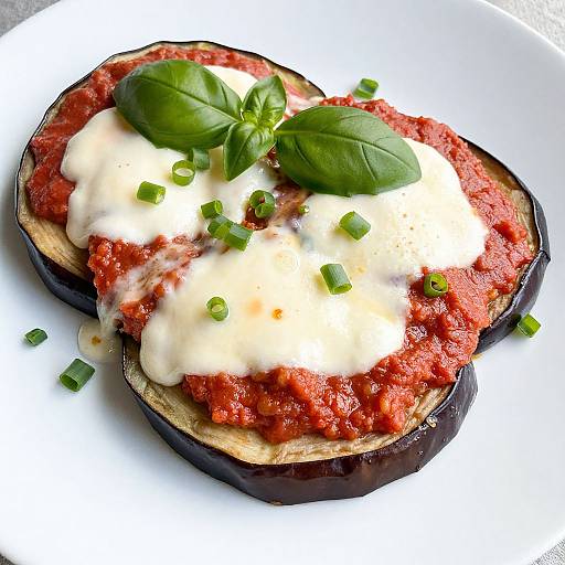 Elegant Eggplant Parmesan with Basil