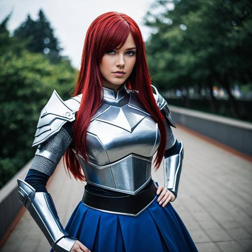 Erza Scarlet Cosplay Costume Design