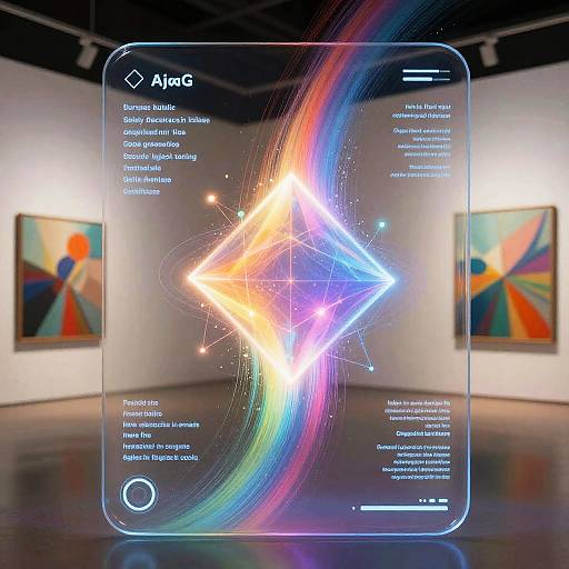 Ethereal AI Art Interface