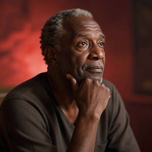 Visionary Elder Portrait by Henry Ossawa Tanner