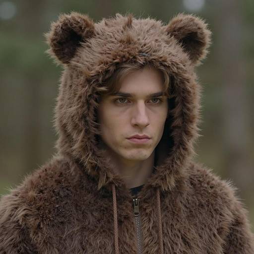 Realistic Adult Ewok Costume Photography