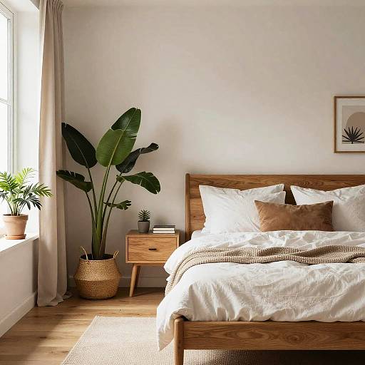 Cozy Minimalist Bedroom Interior Design