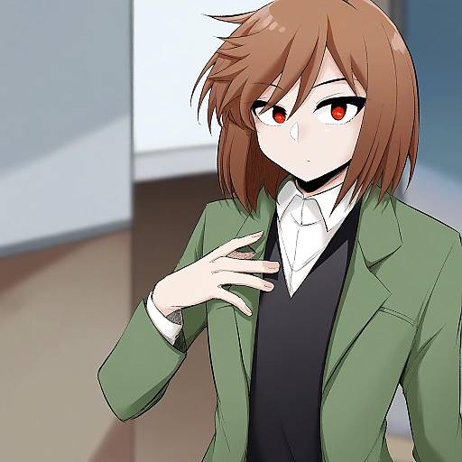 Illustration of Harada mutei, saibou shinkyoku in the style of Yamato nadeshiko