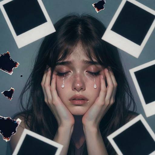 Shattered Polaroids of Frosted Heartbreak