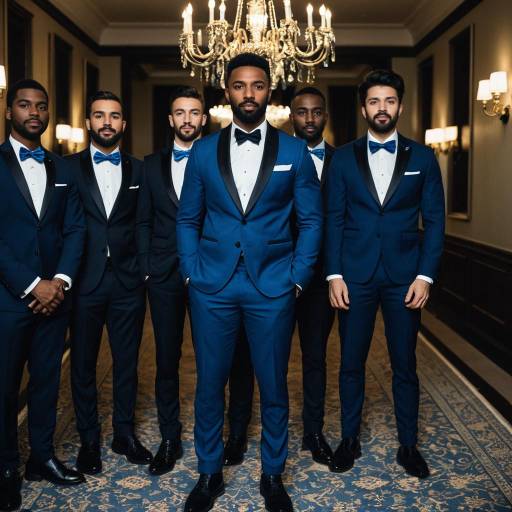Elegant Portrait of Stylish Young Men