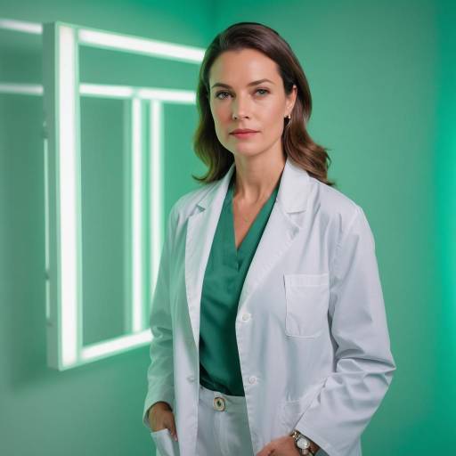 Doctor in Stylish Lab Coat Photography Doctor in Stylish Lab Coat Photography