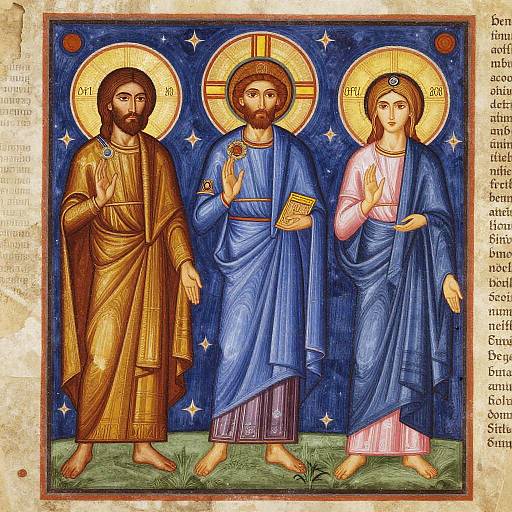 Gnostic Trinity Symbolic Icons