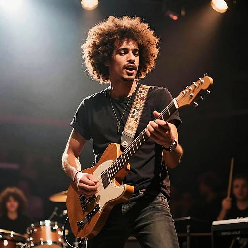 White Man Afro Guitar Live Concert