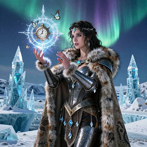 Auroral Clockwork Ice Sorceress of Tundra