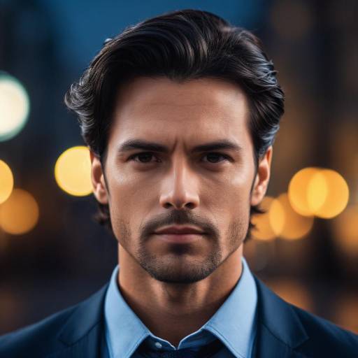 Ultra-HD Portrait of a Confident Man Ultra-HD Portrait of a Confident Man