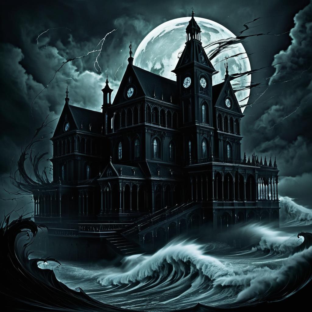 Gothic Hurricane: Dark Art Interpretation