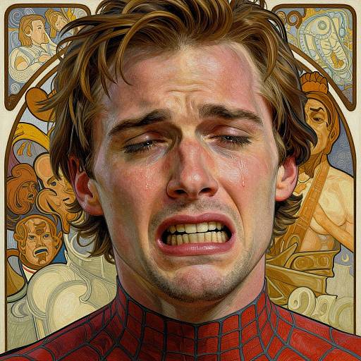 Hyperrealistic Portrait of Tobey Maguire