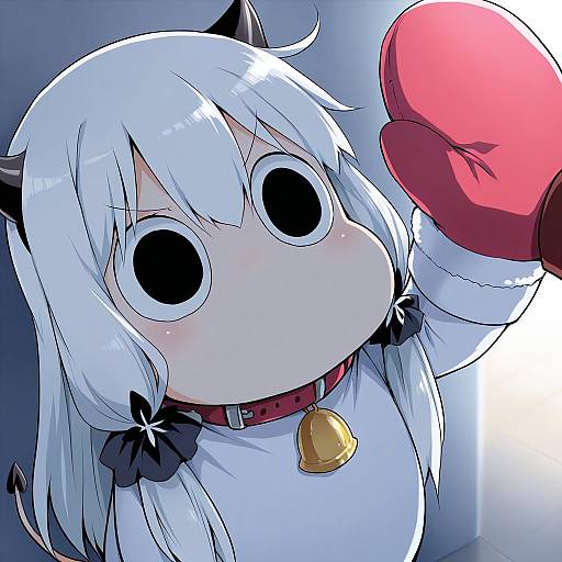 Illustration of Muppo, kantai collection in the style of Maruki (punchiki)