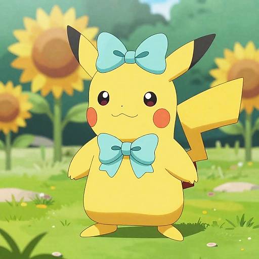 Shiny Purple-Eyed Pokémon Outdoors